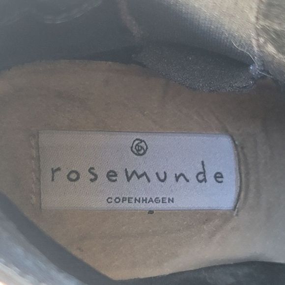 Rosemunde Copenhagen Black Leather Ankle Boots - Picture 8 of 11
